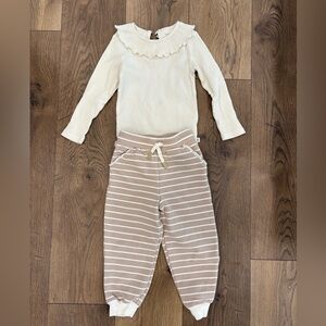 Toddler Girl Easy Peasy Outfit 3T